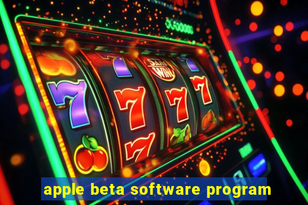 apple beta software program